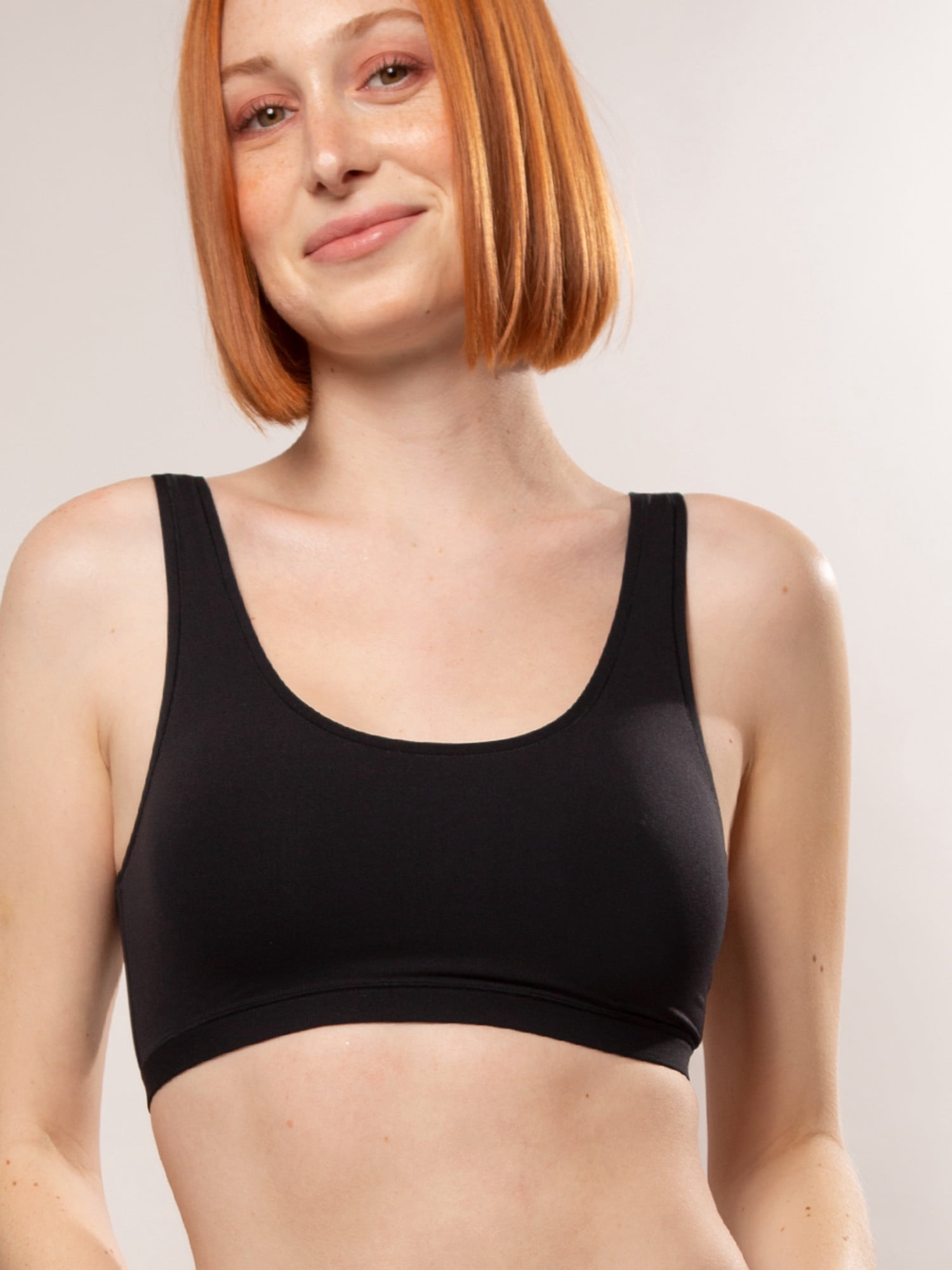 Smart & Sexy Women's Naked Scoop Neck Bralette, 2-Pack, Style-SA1438