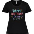 thumbnail image 3 of Inktastic Happy Birthday to Me Women's Plus Size T-Shirt, 3 of 5