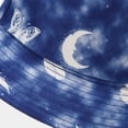 thumbnail image 3 of Women Washed Packable Summer Beach Sun Hats Mens Womens Tie-dye Bucket Hat, 3 of 4