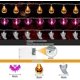thumbnail image 3 of Luces de Halloween Luces de cadena de Halloween Paquete de 3 29 pies 60 Led Calabaza 3d, kaili Sencillez, 3 of 4