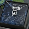 thumbnail image 2 of To Mom Remembrance Message Missing You Forever Necklace w Message Card, 2 of 20