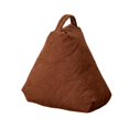 thumbnail image 3 of Cojín triangular para asiento, cojín decorativo para sofá, cojín suave para Marrón, 3 of 7