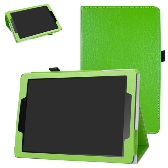 Labanema 9.7" ASUS Chromebook CT100PA Case, PU Leather Folio Stand Protective Case, Cover for 9.7" ASUS Chromebook CT100PA (Green)