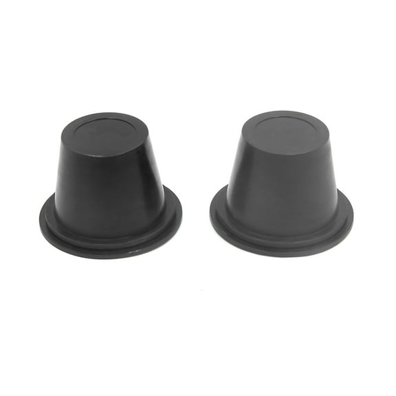 Unique Bargains 2Pcs 53mm Inner Dia Rubber Housing Seal Cap Dust Cover for Car  HID Headlight