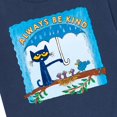 thumbnail image 3 of Pete The Cat - Always Be Kind Umbrella - Men's Short Sleeve Graphic T-Shirt, 3 of 6