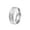 Silver, variant on 8mm Men's Stainless Steel Geometric Ring 3 Colors (Silver/Black/Gold) Size 7-13