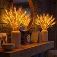 thumbnail image 7 of Golden Wheat Ear Decorative LED Light Indoor Outdoor Decorative Lamp For Garden Patio Courtyard Home Decor Ambient Lighting Sculpture Style Accent Light For Wedding Party Table Decoration, 7 of 7