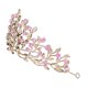 thumbnail image 3 of KAKOWELY Diadema de tiara nupcial, corona para fiesta de bodas, tocado para fiesta de bodas, suministro de tocado, 3 of 5