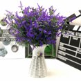 thumbnail image 3 of 8Pcs Lavender Wedding Decor Durable Water-free Realistic Long Lasting Vibrant Weather-resistant Exquisite Multicolor Lavender Fake Flower Photo Props, 3 of 8