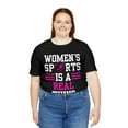 thumbnail image 5 of DJH Apparel | Women's Sports Is A Real Thing Gymnastics Unisex Tshirt, 5 of 8