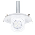 thumbnail image 1 of Estevez Luminario Empotrable RETRÁCTIL Circular Blanco para Techo con Portalámparas GX5.3 IP20, 1 of 10