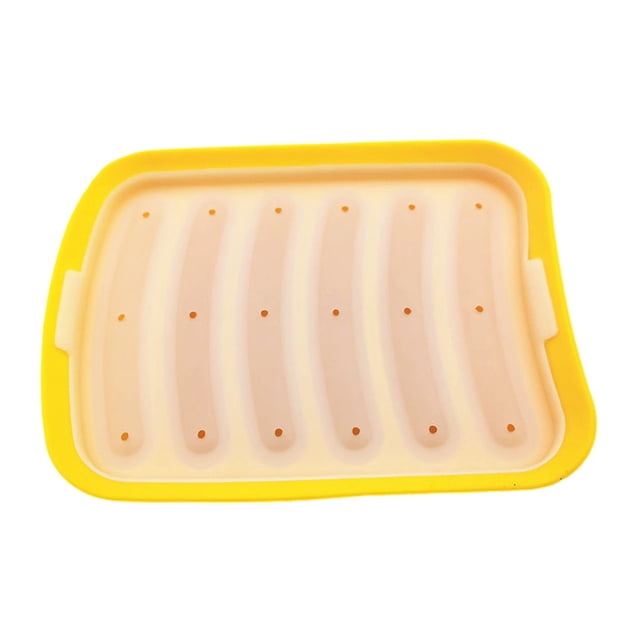 Toystoory Lata ecológica para cupcakes: no tóxica y segura para el medio ambiente Latas y moldes de goma para muffins y cupcakes resistentes a Herramientas y accesorios para hornear amarillo