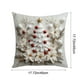 thumbnail image 3 of Juego de Almohadas Navideñas con Árbol de Navidad, Reno, Muñeco de Nieve, Sofá Decorativo, Ambiente de Lino., 3 of 6