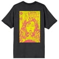 thumbnail image 2 of Superman Logo Comic Style Back Hit Adult Black T-Shirt, 2 of 3