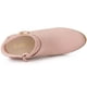 thumbnail image 5 of Botines de tacón alto grueso Allegra K Mujer Rosa Polvo 38, 5 of 7