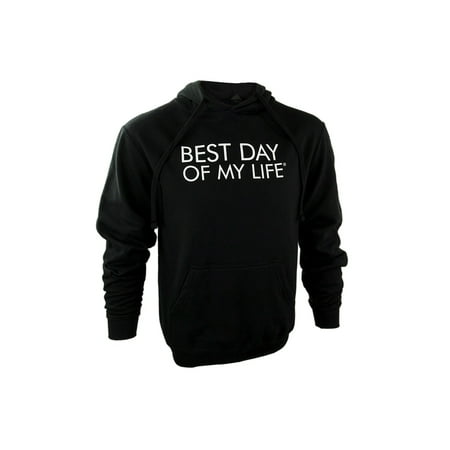 Best Day of My Life Pullover Hoodie Black - XXXL -