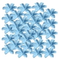 thumbnail image 2 of 5 piezas de pétalos de hortensia artificiales para decoración de mesa de flores de confeti para fiestas de bodas azul, 2 of 8
