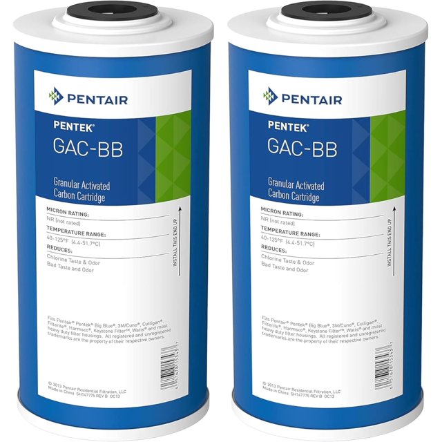 Filtro de agua Pentair Pentek GAC-BB Big Blue Carbon 10x4.5