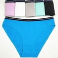 thumbnail image 1 of Lot de 6 Culottes Bikini en Coton Aguichant pour Femmes, 1 of 11
