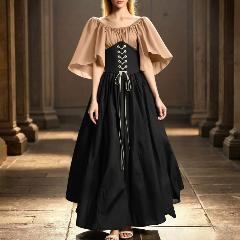long art deco dress 1920s-inspired 2-piece chiffon Art Deco dress with long sleeves main image 1