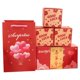 thumbnail image 1 of Puntoco Caja De Regalo Romántica Con Sobre Rojo Que Rebota C (12 Piezas),Decoración Hogareña, 1 of 1