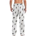 thumbnail image 2 of Top-kevin Multi- Rottweiler Dogs Pajama Pants for Men PJs Bottoms Sleep Lounge Pants with Pockets, S M L XL XXL, 2 of 13