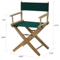 thumbnail image 6 of Extra-Wide Premium 18 in. Hardwoods Standard Height Directors Chair, 6 of 6