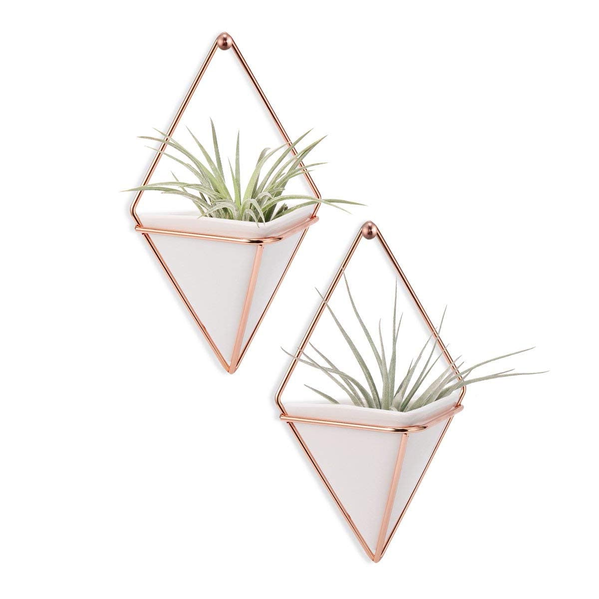 Jorlo Modern Hanging Planter Pots (2Pack), Small