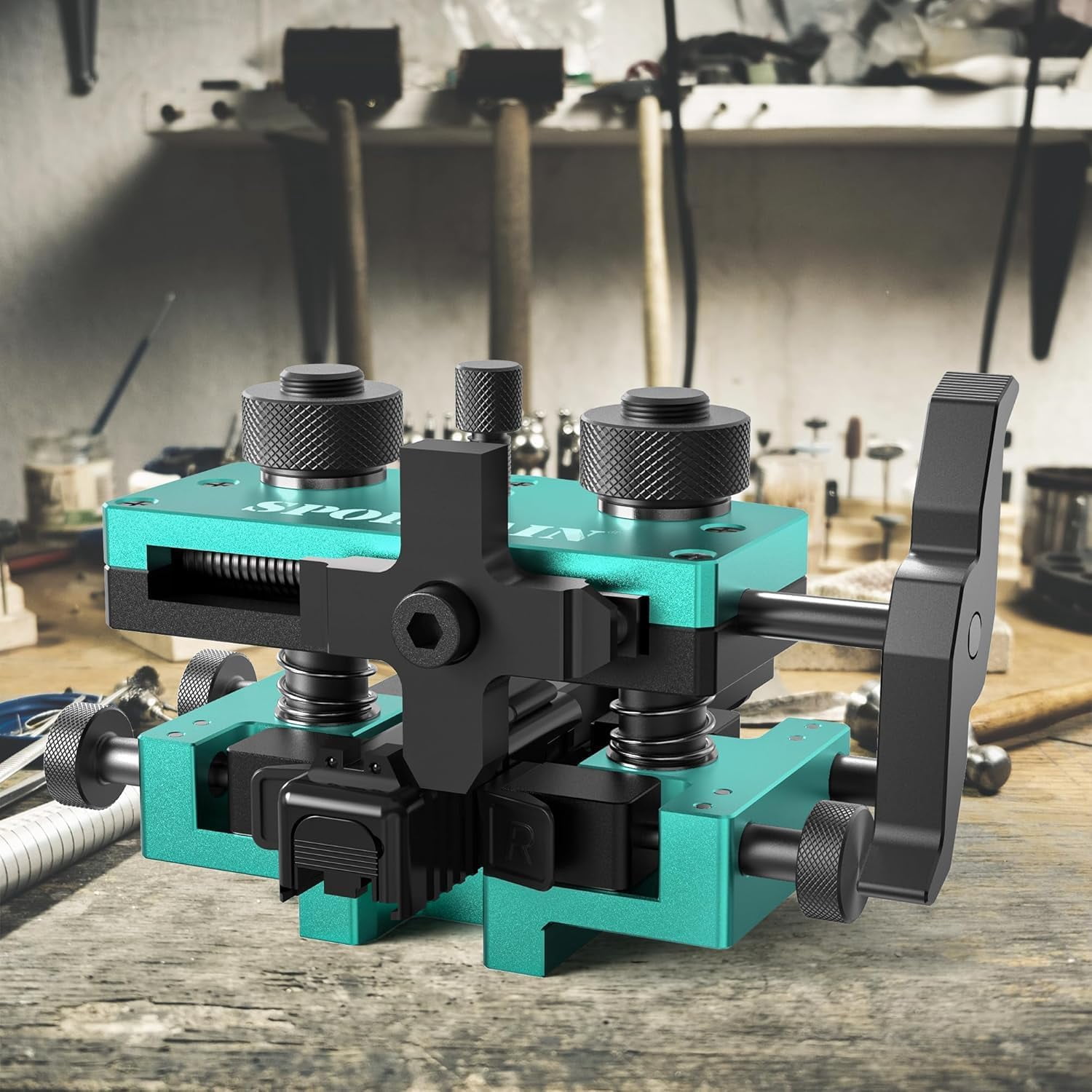 [Updated] Heavy-Duty Pistol Sight Pusher Tool - Ideal for Handguns' Front & Rear Sight Removal & Adjustment Green