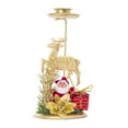 thumbnail image 2 of Candelabro cónico BLESIY navideño 2024 soporte para velas decoración de escritorio, 2 of 8