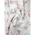 thumbnail image 4 of Unique Bargains Jupe Mini en Chiffon à Imprimé Floral pour Femmes, Blanc, Taille TG, 4 of 6