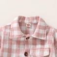 thumbnail image 4 of Younger Tree Toddler Boy Girl Fall Flannel Shirt Kid Baby Long Sleeve Button Down Plaid Shirts for 12-18 Months, 4 of 7