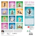 thumbnail image 2 of Chats de Yoga OFFICIEL | 2027 12x24" (Hanging) Wall Calendar | French Language, 2 of 9