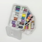 Everything Mary Clear 4-Tier Plastic Craft and Hobby Stackable Organizer