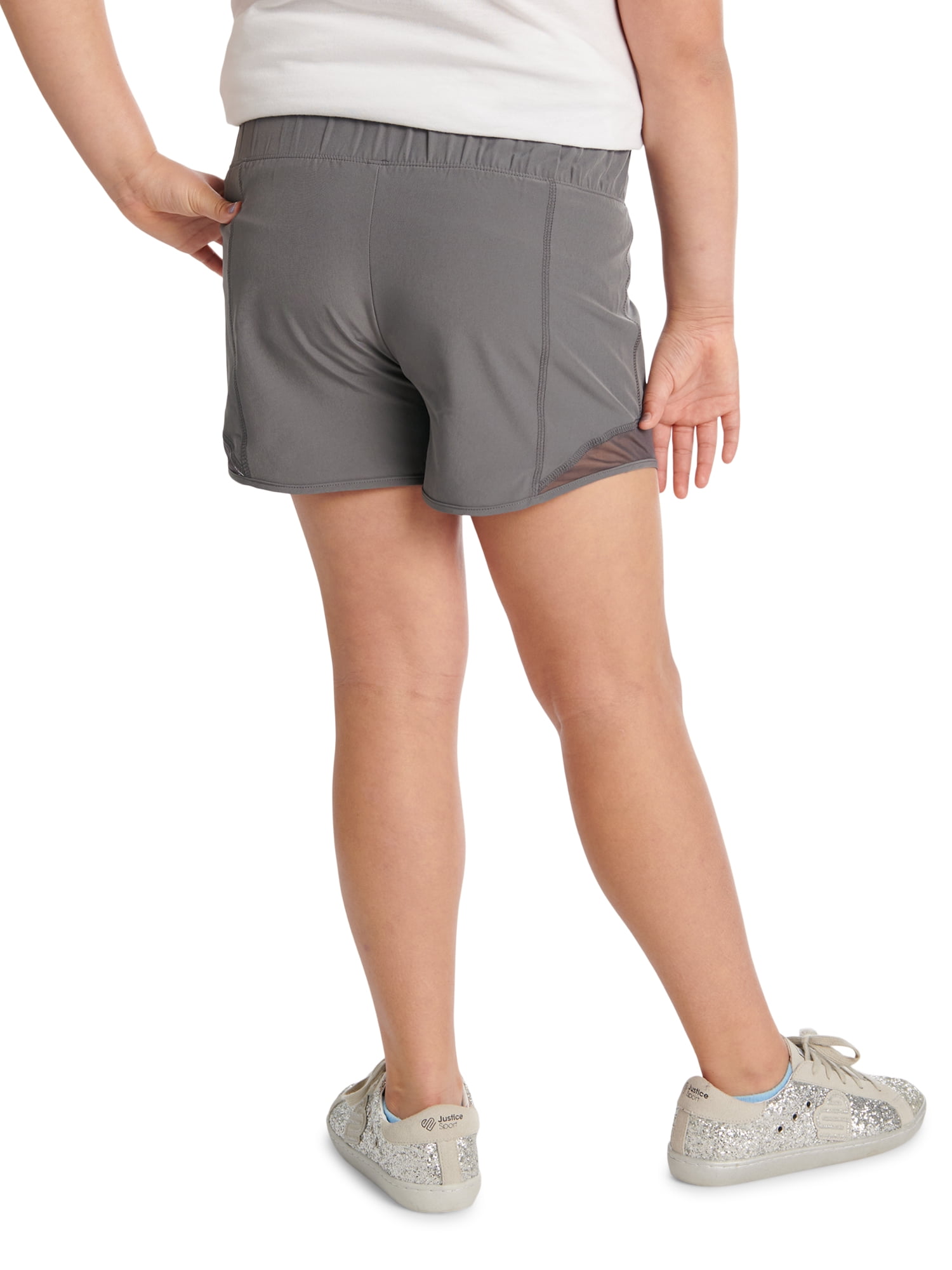 Justice Girls J-Sport Mesh Detail Short, Sizes XS(5/6)-XL Plus(16/18 Plus)