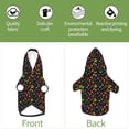 thumbnail image 6 of Honeii Berries Print Small Dog Hoodies Pet Hooded Sweatshirts Fall Winter Puppy Cat Sweaters Warm Clothes for Small Dogs Outfits Costume-Medium, 6 of 7