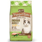 Angle View: Merrick Purrfect Bistro Grain-Free Indoor Adult Chicken + Sweet Potato Recipe Dry Cat Food, 12 Lb