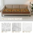 thumbnail image 5 of TSOVTHRID Couch Cushion Covers Washable Sofa Seat Furniture Protector Non Slip Couch Cover Decorative Cushion Slipcover Set with Elastic Bottom, Sunflower Butterfly Aztec Tribal Print, 5 of 7