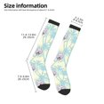 thumbnail image 2 of Naloa French Bulldog 3 Thigh High Socks Extra Long Stretchy Sock Women Over Knee High Opaque Stocking Daily Wear, 2 of 6