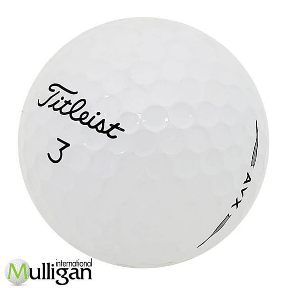 Mulligan - 48 Titleist AVX 2024 5A Recycled Used Golf Balls, White