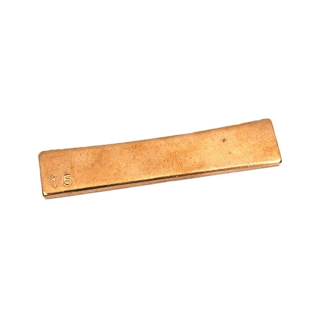 fastboy Durable Brass Guitar for Radius Fret Press Caul Tools Insert 17'' Golden 15''