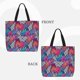 thumbnail image 2 of Fotbe Tropical Leaves Bolsa Tote con Estampado para Mujer, Bolsos con Cremallera, Bolsa de Hombro Casual de Gran Capacidad con Bolsillos Internos, 2 of 7