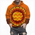 thumbnail image 5 of Weiqiqre Womens Sweatshirts Thanksgiving Turkey Hoodie Cozy Fall Apparel, Thanksgiving Outfit, Fall Fashion, 5 of 7