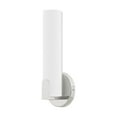 thumbnail image 2 of Livex Lighting Lund 8W LED Contemporary Metal ADA Wall Sconce in Polished Chrome, 2 of 9