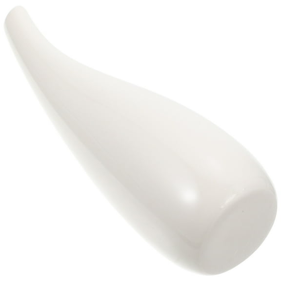 Small Ceramic Vase Modern Flower Vase Decorative Floral Vase Holder for Home Table Centerpieces Arranging Bouquets Decor White