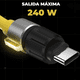 thumbnail image 5 of Cable Sharge Phantom USB-C a USB-C 240W, 5 of 6