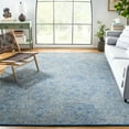 thumbnail image 2 of SAFAVIEH Micro-Loop Jacqueline Medallion Area Rug, Blue, 5' x 8', 2 of 6