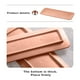 thumbnail image 5 of Juego de bandejas de sushi premium, bandeja rectangular grande de plástico con secciones divididas para aperitivos y entretenimiento, ideal para catering y reuniones en casa. Aestivo | Rosa, 5 of 7