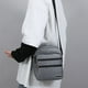 thumbnail image 4 of Riñonera Deportiva Multibolsillos, Correa Ajustable, Tejido Resistente, 23 X 20 X 8 Cm, Gris, Azul y Negro. Almacenamiento Portátil para Teléfono, Llaves y Tarjetas., 4 of 6