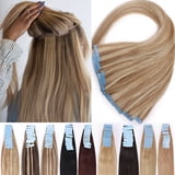 SEGO 20 Pcs Tape in Hair Extensions 100% Re… product image